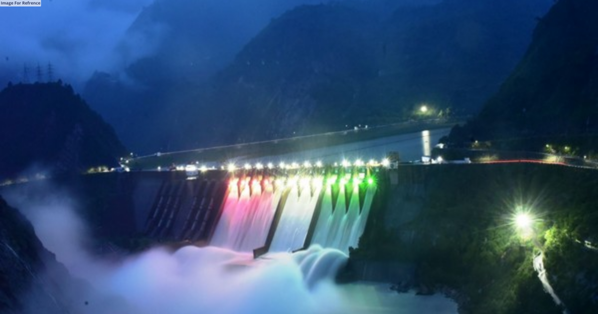 J&K: Salal Dam lit up in tricolour on eve of Independence Day